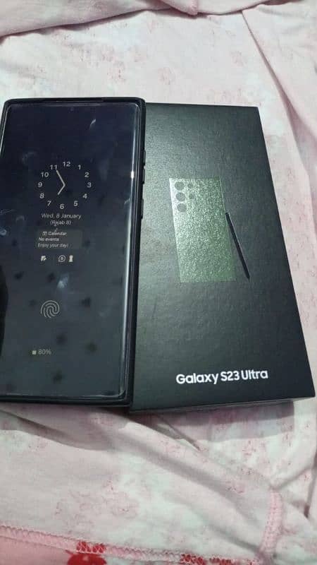 SAMSUNG S23 ULTRA NON PTA OPEN BOX 0