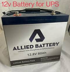 Lithium Iron Phosphate Battery for Inverters and UPS