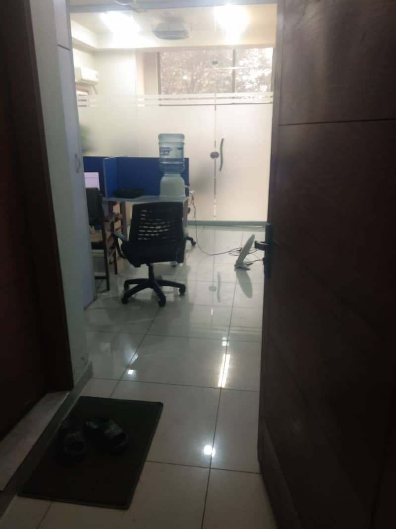 383 Sq Ft. Corner Office in Gulberg 3 for Rent 5