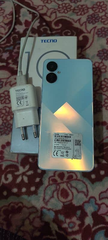 Tecno Camon19 Neo . 6+6gb 128gb . Good condition. Origonal Box charger 0