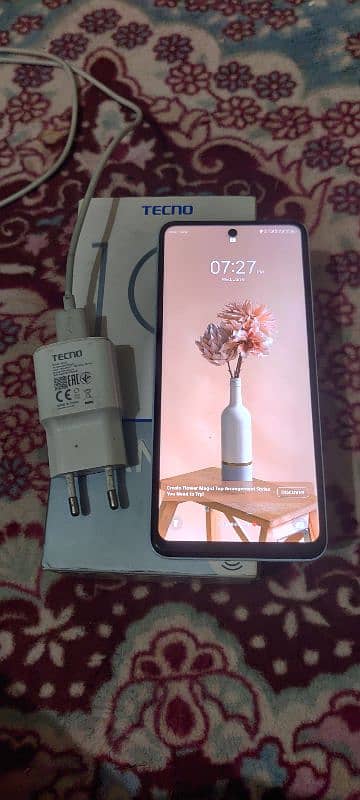 Tecno Camon19 Neo . 6+6gb 128gb . Good condition. Origonal Box charger 1