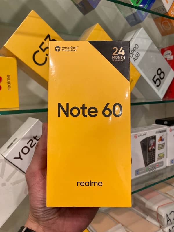 realme note 60 4/128gb 0