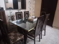 6 chair Dinning Table