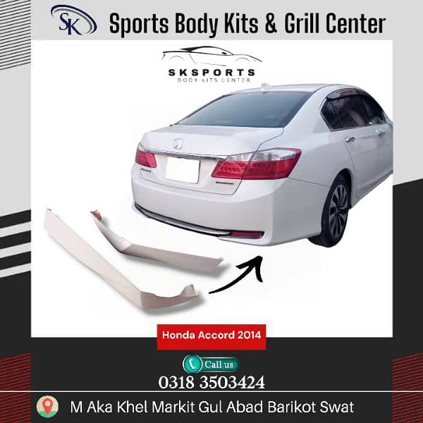 Honda Accord 2014 Body Kits+ spoiler Available  03183503424 1