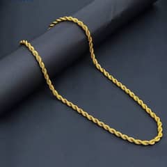 1 Karat Gold Plated Chain Man & Woman