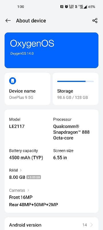 one plus 9 5g approved 7