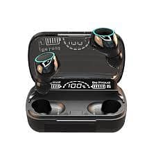 Original M90 TWS Earbuds 5.3, Touch Control, 9D HiFi Stereo, Waterpro