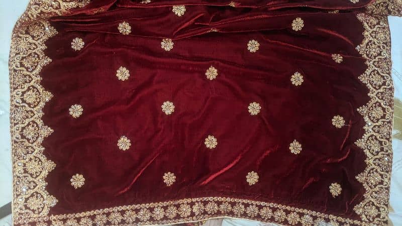 Velvet Shawl Embroidery Dori work Shawl Ladies and Gents 1