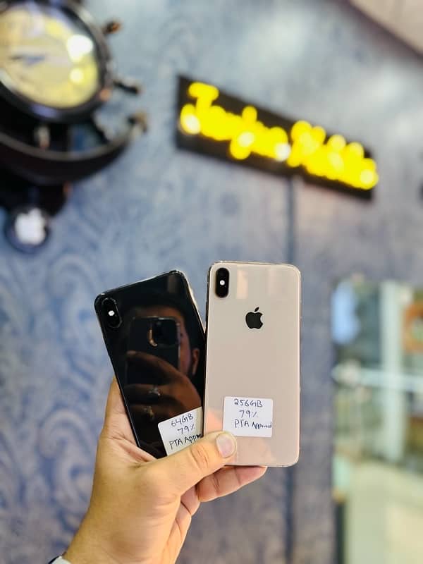 iPhone Xs Max 64GB 256GB PTA APPROVED 1