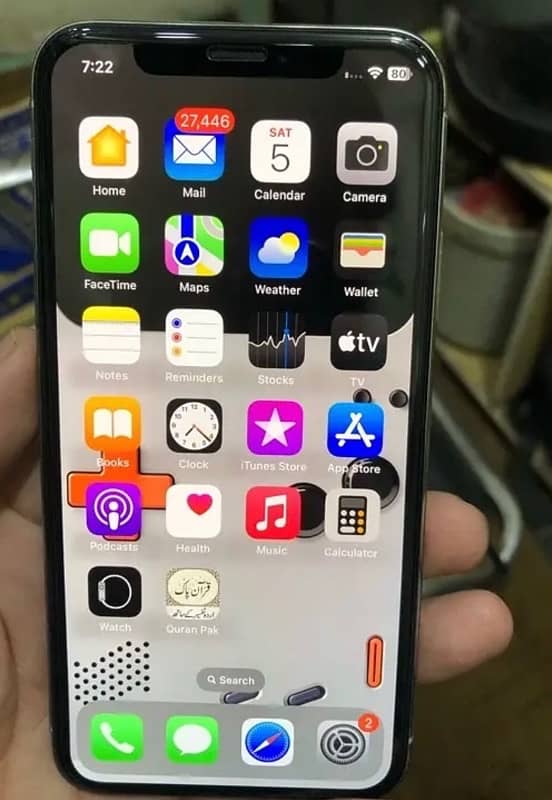 Iphone x 64Gb PTA Approved 5