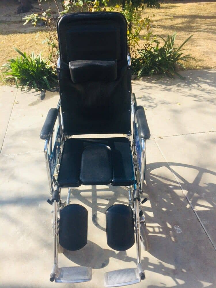 WHEEL CHAIR COMMODE FULL RECLINING MANUAL 1