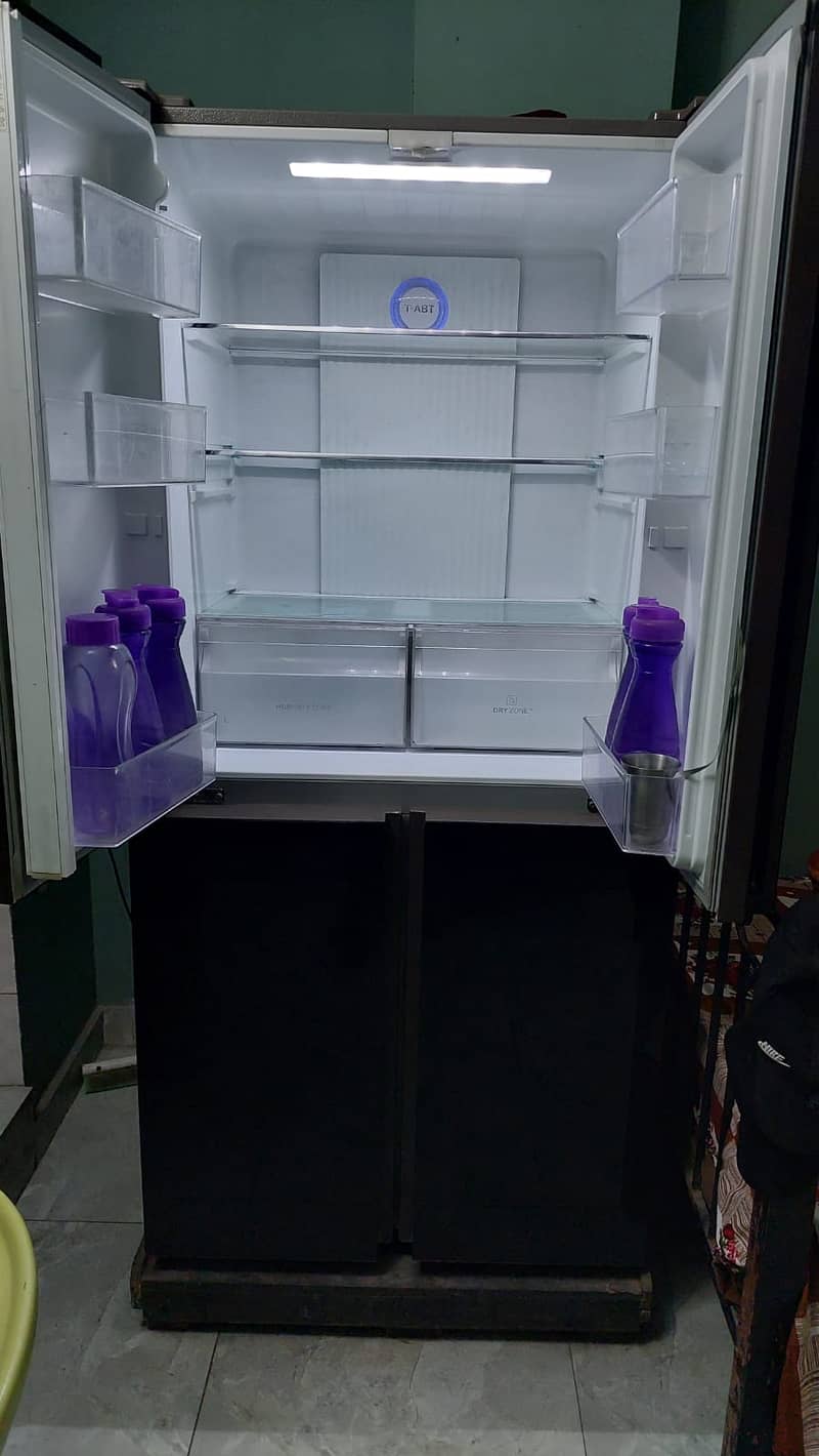 HAIER T-Door HRF-578TBG Refrigerator 10