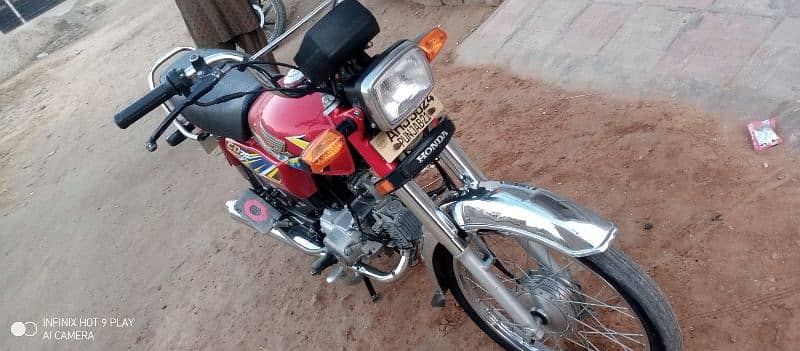 Honda CD 70 2021 model neat condition 2