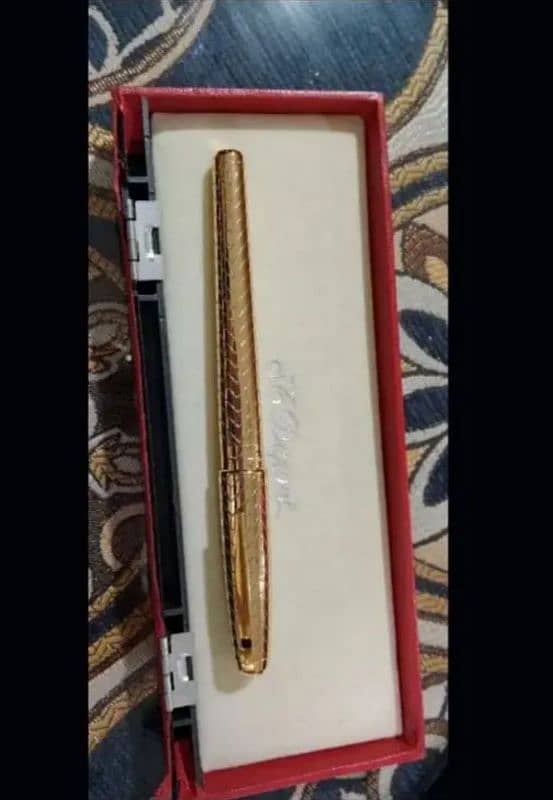 Dupont gold pen for sale 0