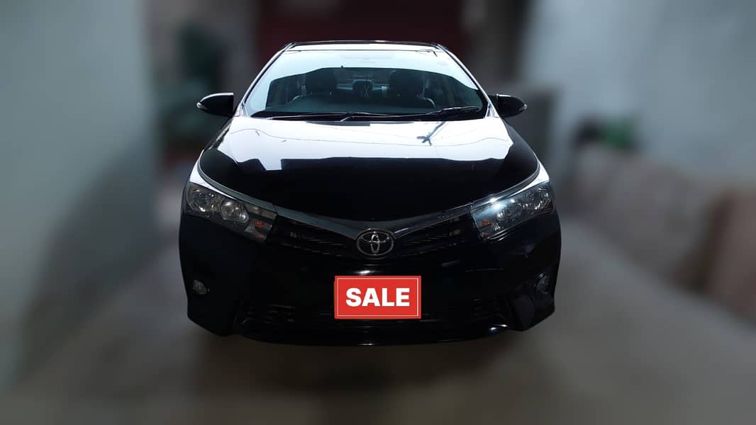 Toyota Corolla Altis 2017 in 100% original paint low mileage 0