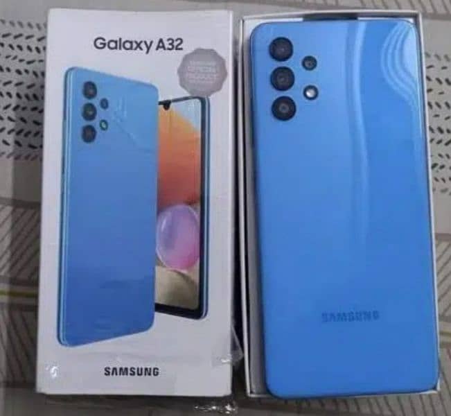 Samsung a32 8GB 128 GB PTA approved complete box 1