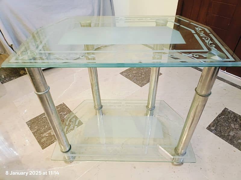 Glass table 3