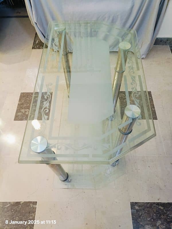 Glass table 4