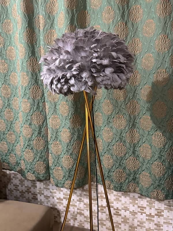 Feather floor lamp 4