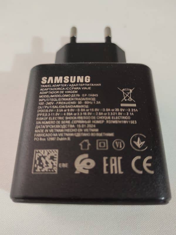 Samsung Galaxy S24 ultra ka original charger 6