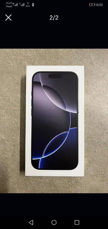 Apple iPhone 16 Pro 512GB Non-Pta New Box Pack 0