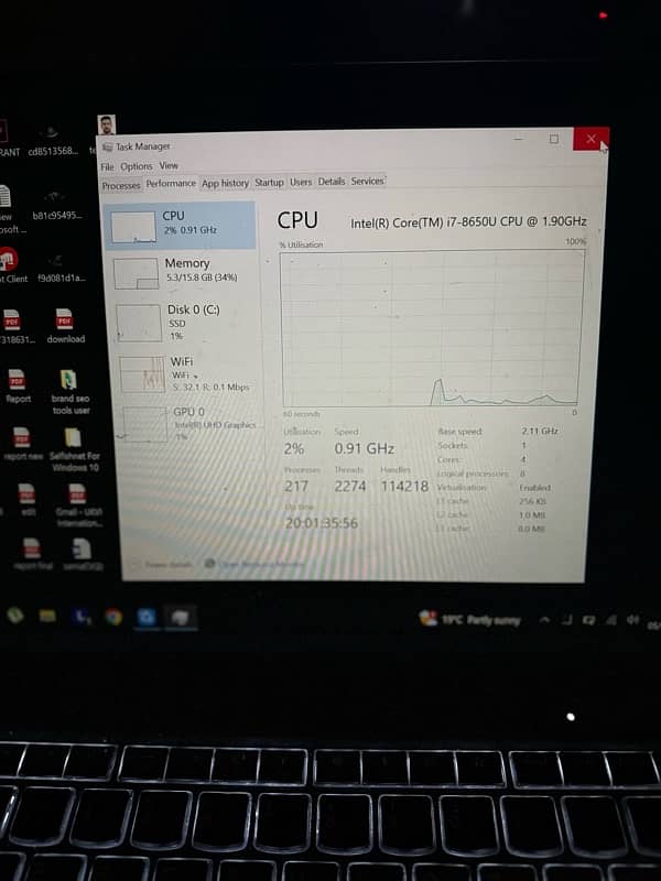 i7 8th Gen x1 carbon 16GB RAM  very slim 5