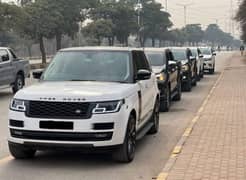 Car Rental Range Rover Prado Fortuner Civic Limousine V8 Rent A Car