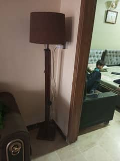 floor wooden lamp