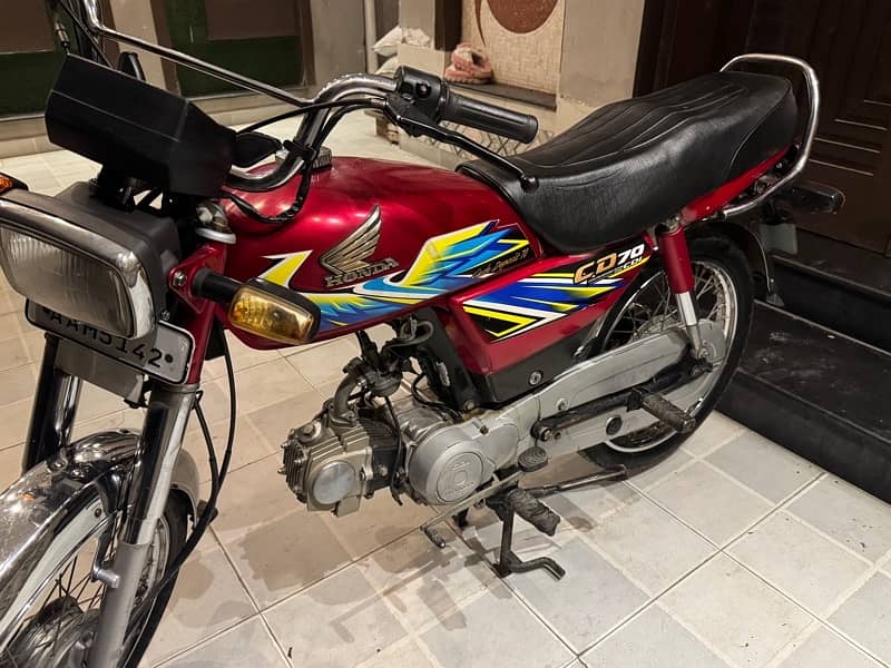 honda cd 70 good condition 0