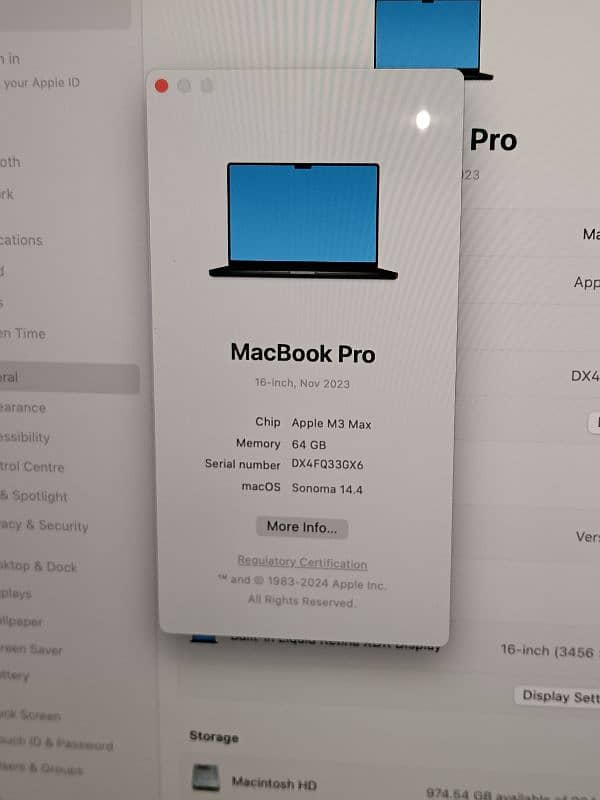 Macbook Pro M3 Max 3