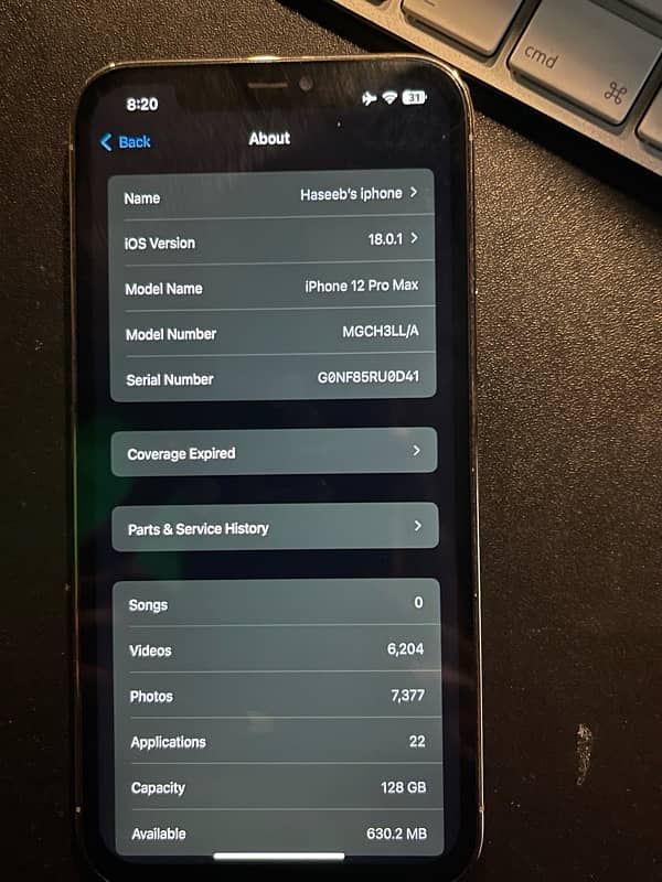 IPHONE 12 pro max 128gb factory unlock 4