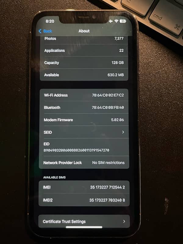 IPHONE 12 pro max 128gb factory unlock 5