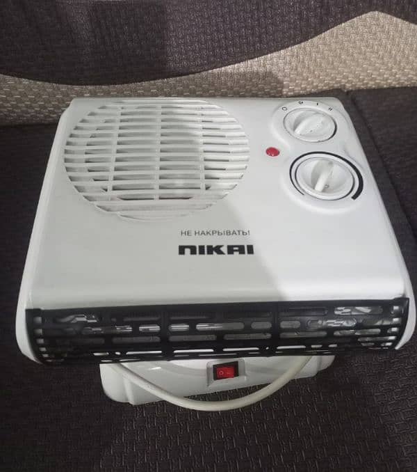 Electric fan heater and cooler 1