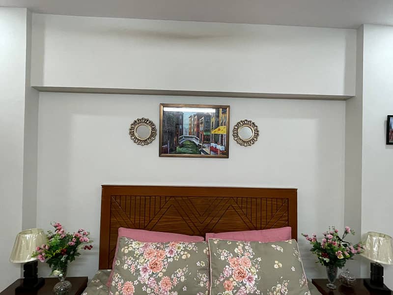 One bedroom fully furnished apartment available for rent in E-11 Islamabad 6