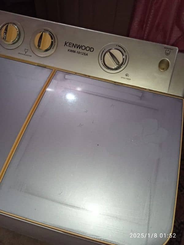 Kenwood washing machine twin tub model number KWM-1012-SA 2