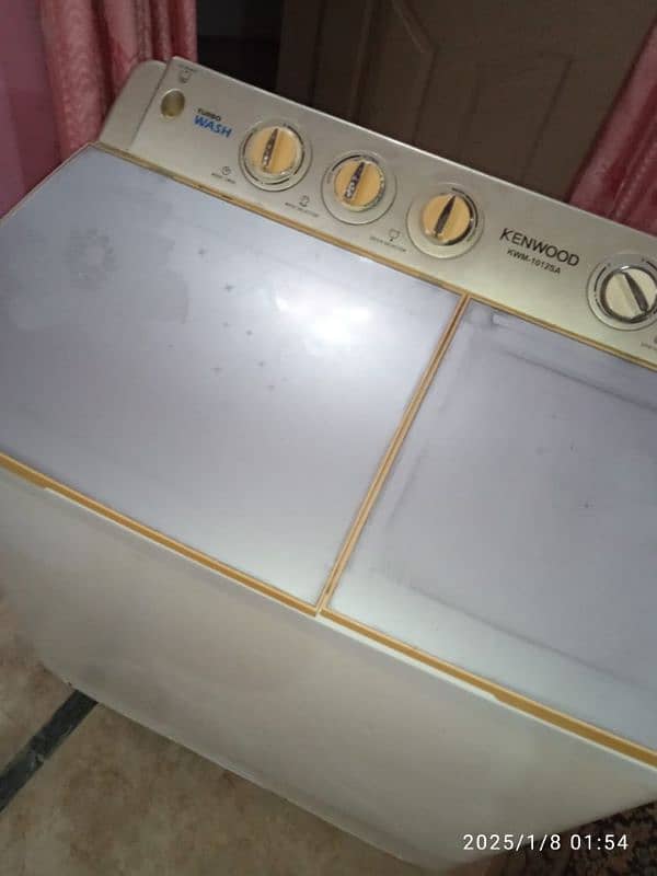 Kenwood washing machine twin tub model number KWM-1012-SA 7