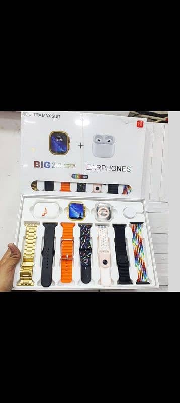 Smart watch | Earpods | low price | Perimium quality 18