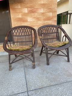 Cane Chair Set For Sale urgent