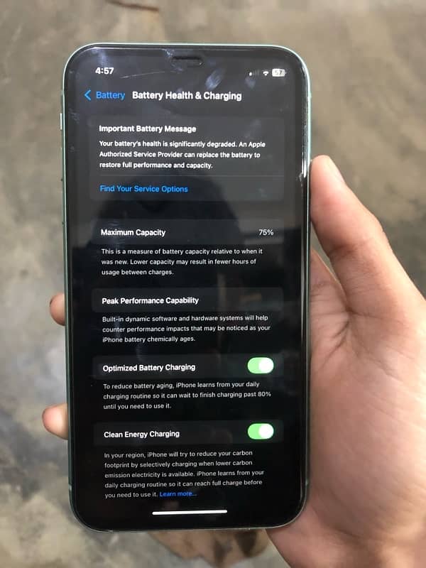 iPhone 11 128 GB factory unlocked non pta 6