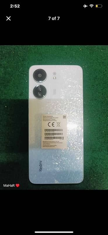 Xoimi Redmi 13c Uk Model | Offical PTA Approved | White Crystal Back 4