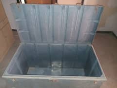 tin storage box huge and hard