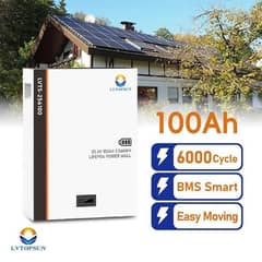 LVTOPSUN 25.6v100ah(24v) Lithium battery