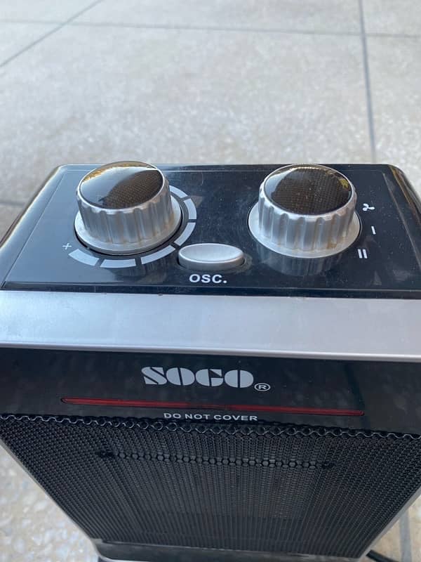 Electric Fan Heater Original Sogo 2