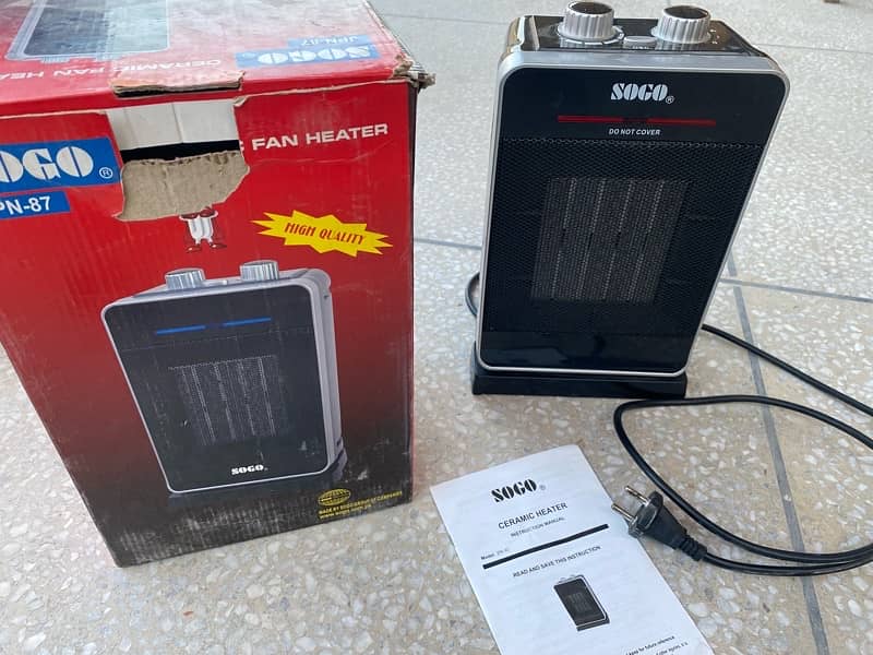 Electric Fan Heater Original Sogo 3