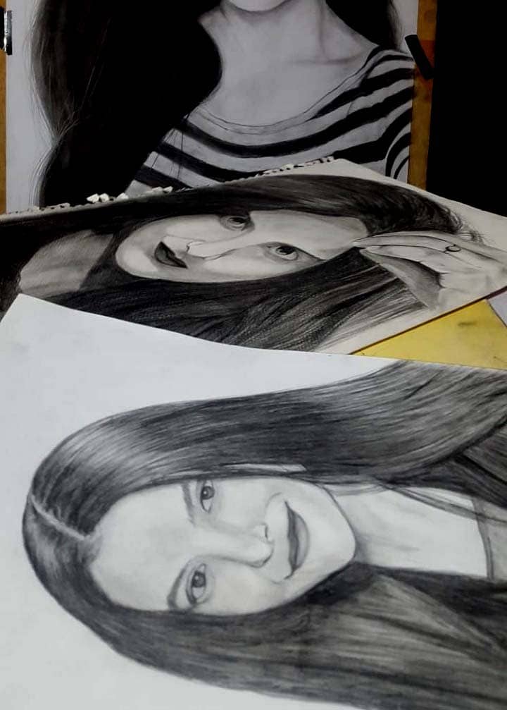 Sketch Artist | Customised Sketch | Pencil Sketch| Handmade 7