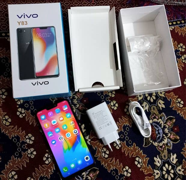 vivo y83, complte BoX, brand new 0