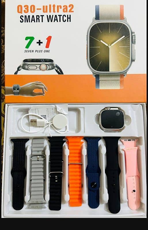 smart watch ultra 7 in 1 cash on delivery free Whatsapp03285734082 2