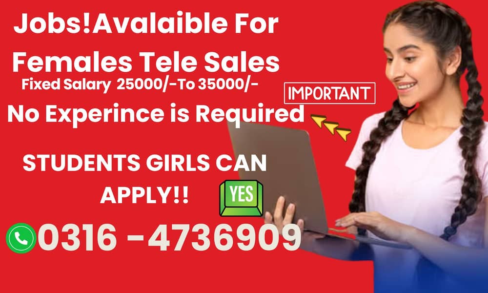 Call Center - Jobs in Karachi |Marketing Jobs |Urgent Hiring For Girls 0