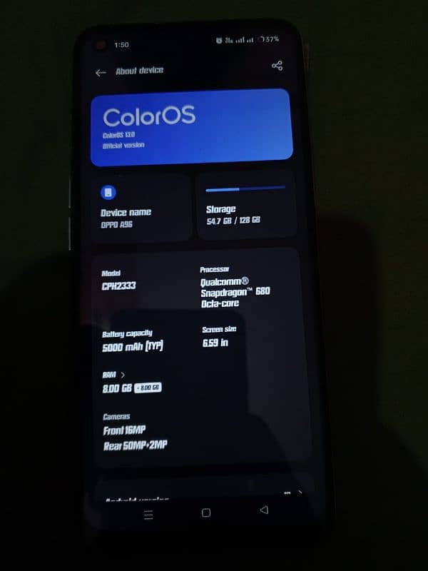 Oppo a96 2