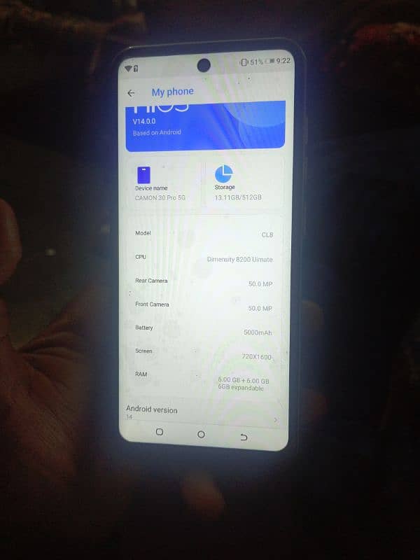 mc  camon 30 pro with box copy hai 2